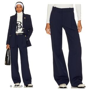 New! Beverly Hills × Revolve Trouser in Navy Midnight 💙 Small NWT!